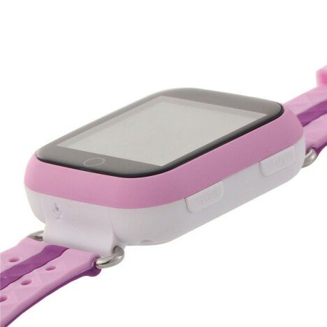 Ceas GPS Copii iUni Kid601, Telefon incorporat, Alarma SOS, 1.54 Inch, Touchscreen, Jocuri, Pink + B